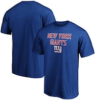 Men's Royal New York Giants Game Day Stack T-Shirt