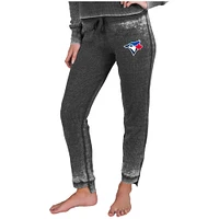 Women's Concepts Sport  Charcoal Toronto Blue Jays Resurgence Waffle Knit Pants