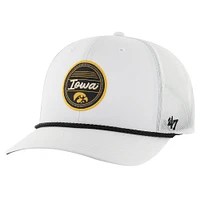 Men's '47 White Iowa Hawkeyes Fairway Trucker Adjustable Hat