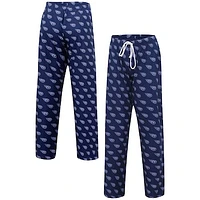 Women's Concepts Sport Navy Tennessee Titans Gauge Allover Print Sleep Pants