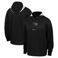 Men's Nike Black Oregon State Beavers Basketball Spotlight Performance Pullover Hoodie