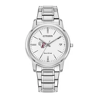 Women's Citizen Watch Silver Fordham Rams Eco-Drive Dial Stainless Steel Watch