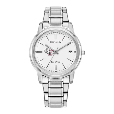 Women's Citizen Watch Silver Fordham Rams Eco-Drive Dial Stainless Steel Watch