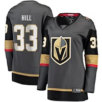 Women's Fanatics Adin Hill Gray Vegas Golden Knights Alternate Breakaway Jersey