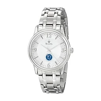 Men's Bulova  Silver Niagara Falls Culinary Institute Stainless Steel Quartz Watch