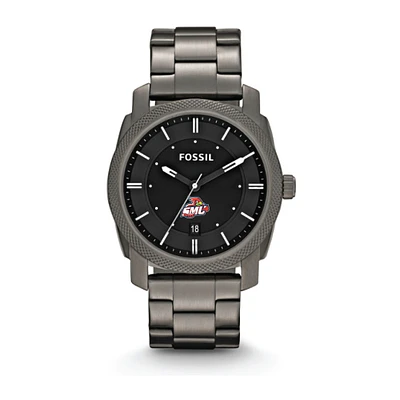 Men's Fossil St. Mary's Cardinals Machine Smoke Stainless Steel Watch