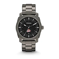 Men's Fossil St. Mary's Cardinals Machine Smoke Stainless Steel Watch