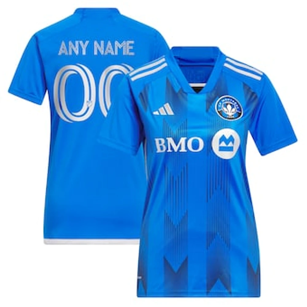 Women's adidas  Blue CF Montreal 2023 Primary Custom Replica Jersey