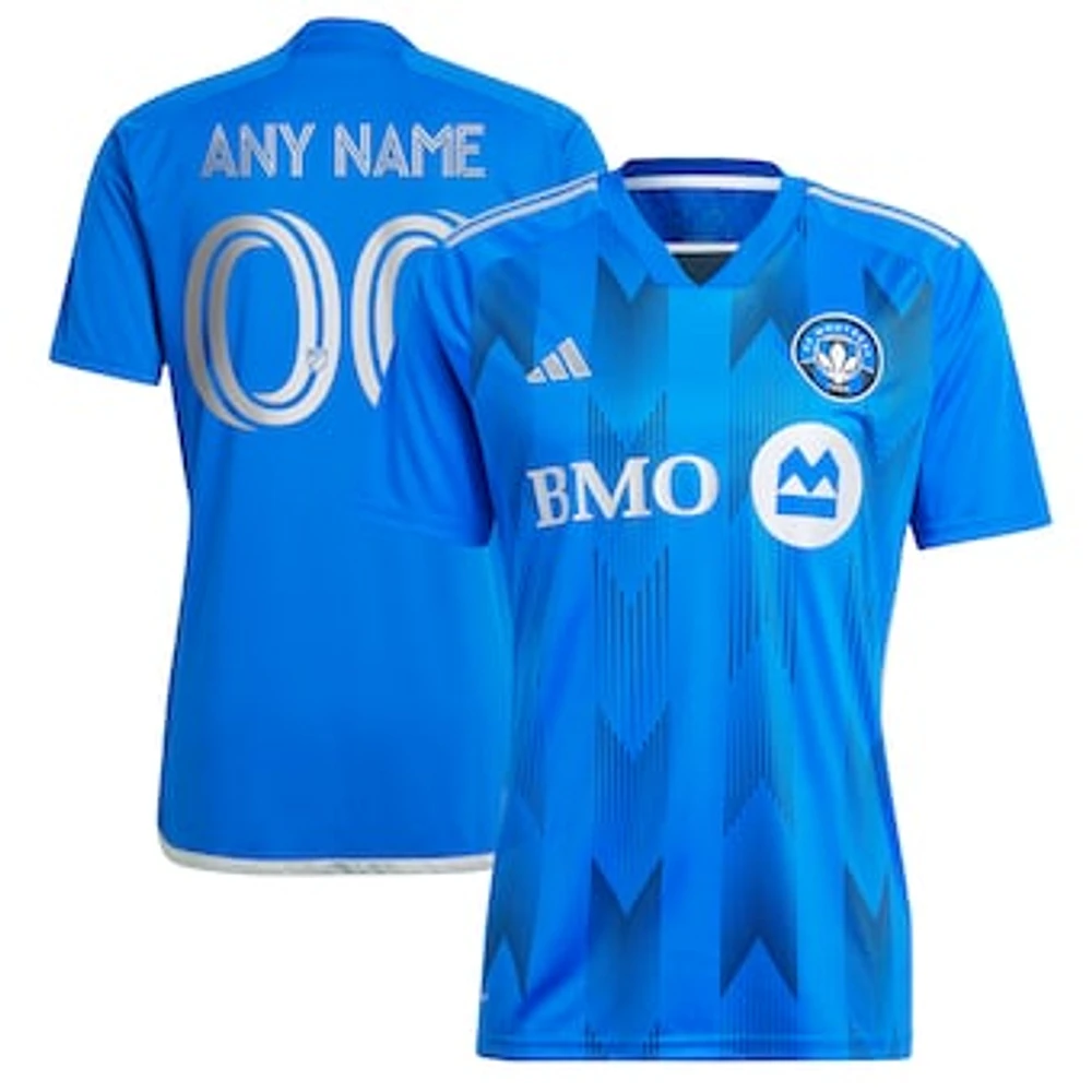 Men's adidas  Blue CF Montreal 2023 Primary Custom Replica Jersey