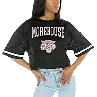 Women's Gameday Couture  Black Morehouse Maroon Tigers Game Face Fashion Jersey