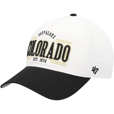 Men's '47 White Colorado Buffaloes Streamline Hitch Adjustable Hat