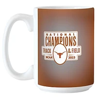 Texas Longhorns 2023 NCAA Women’s Outdoor Track & Field National Champions 15oz. Sublimated Mug