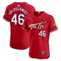 Men's Nike Paul Goldschmidt Red St. Louis Cardinals 2024 City Connect Elite Player Jersey