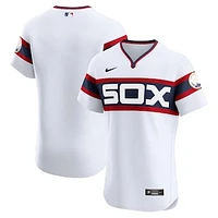 Men's Nike White Chicago Sox Alternate Vapor Premier Elite Patch Jersey