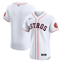 Men's Nike  White Houston Astros Home Vapor Premier Elite Patch Jersey