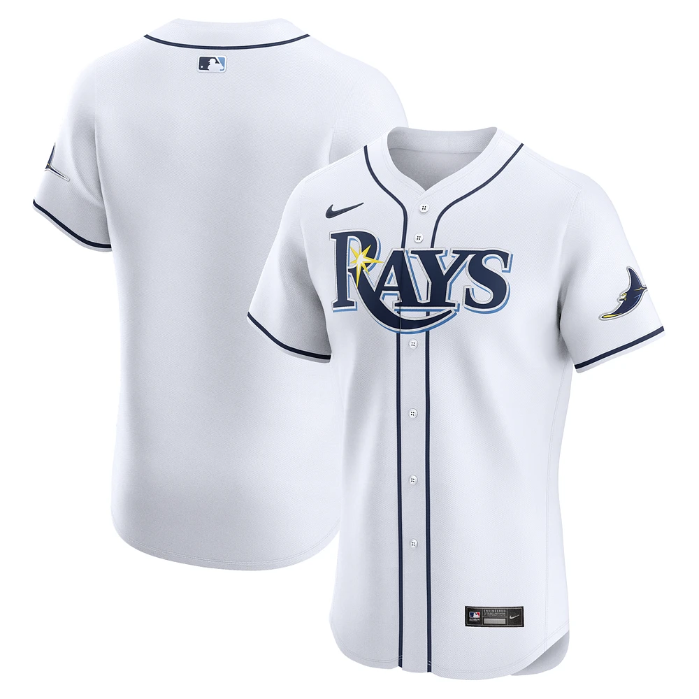 Men's Nike White Tampa Bay Rays Home Elite Jersey