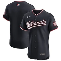 Men's Nike Navy Washington Nationals Alternate Vapor Premier Elite Patch Jersey