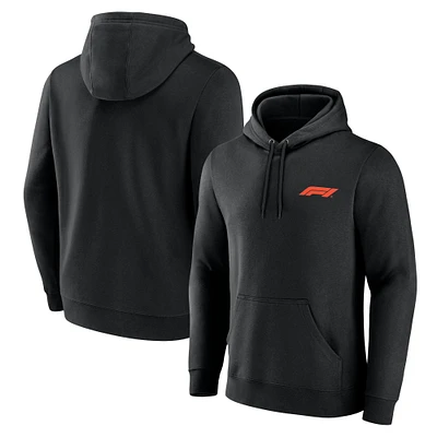 Men's Black Formula 1 Merchandise Pullover Hoodie