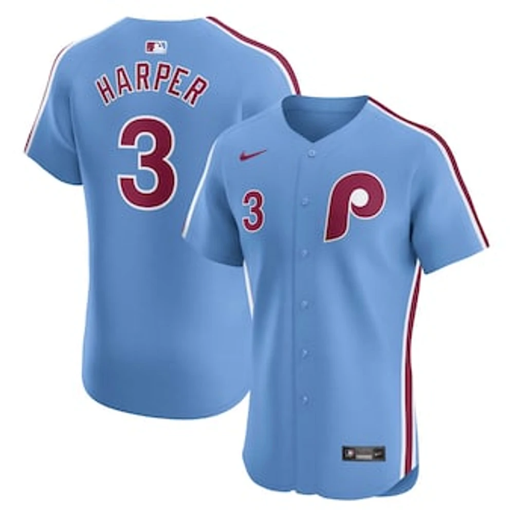 Men's Nike Bryce Harper Royal Philadelphia Phillies Alternate Elite Player Jersey