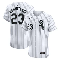 Men's Nike Andrew Benintendi White Chicago Sox Home Elite Player Jersey