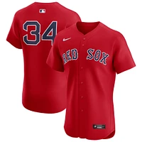 Men's Nike David Ortiz Red Boston Sox Alternate Elite Player Jersey