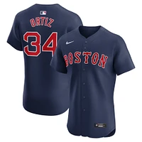 Men's Nike David Ortiz Navy Boston Red Sox Alternate Elite Player Jersey