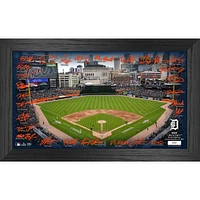 Highland Mint Detroit Tigers 12" x 20" Facsimile Signature Field Panoramic Framed Photo