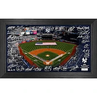 Highland Mint New York Yankees 12" x 20" Facsimile Signature Field Panoramic Framed Photo