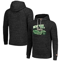 Unisex Homage Charcoal New York Jets NFL x Guy Fieri’s Flavortown Tri-Blend Pullover Hoodie