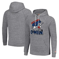 Unisex Homage  Gray New York Giants Hyperlocal Raglan Pullover Hoodie