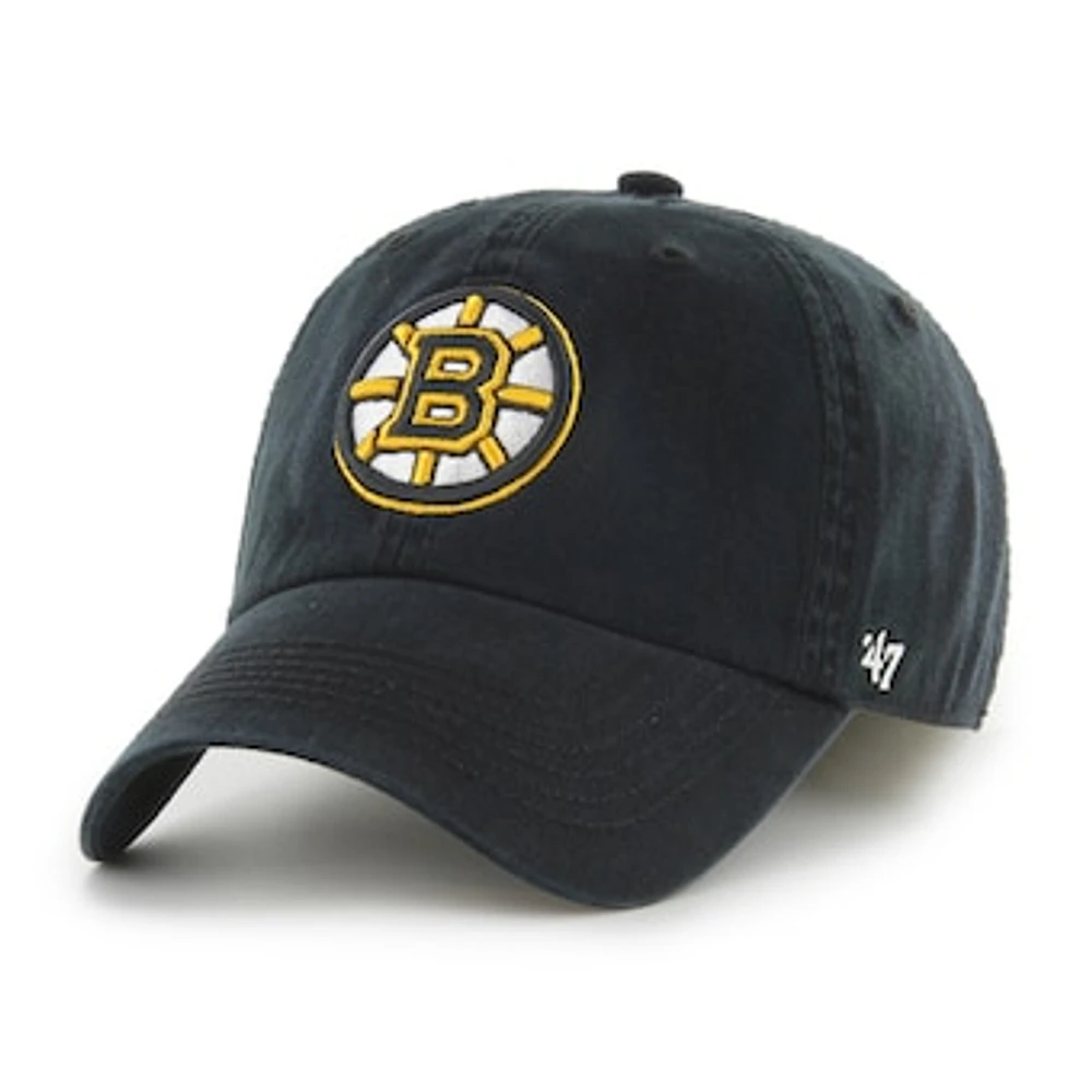 Men's '47 Black Boston Bruins Classic Franchise Fitted Hat