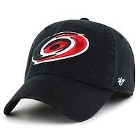 Men's '47 Black Carolina Hurricanes Classic Franchise Fitted Hat