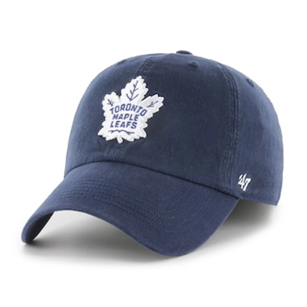 Men's '47 Navy Toronto Maple Leafs Classic Franchise Fitted Hat