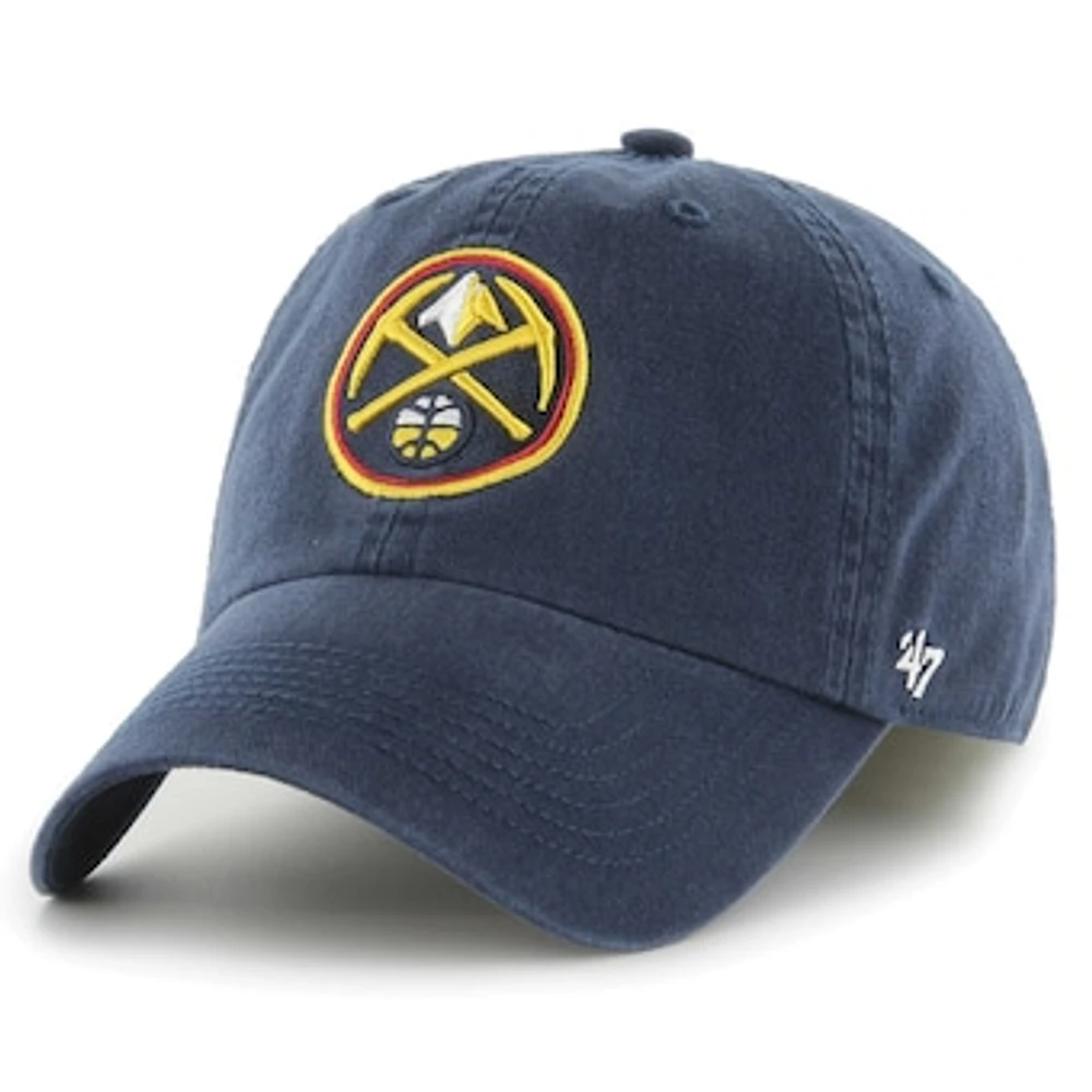 Men's '47 Navy Denver Nuggets  Classic Franchise Fitted Hat