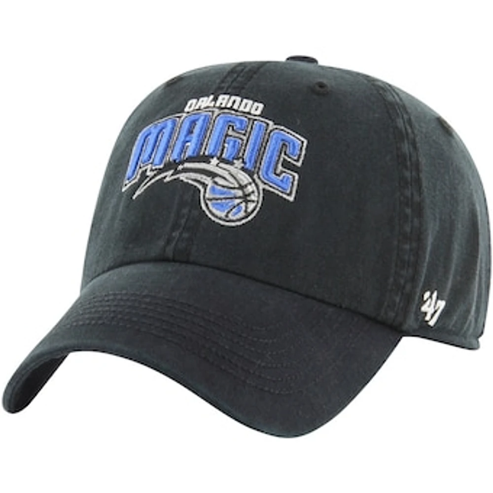 Men's '47 Black Orlando Magic  Classic Franchise Fitted Hat