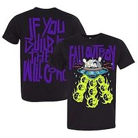 Unisex  Black Fall Out Boy UFO So Much For Stardust Tour T-Shirt