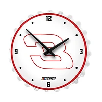Austin Dillon 19" Bottle Cap Lighted Wall Clock
