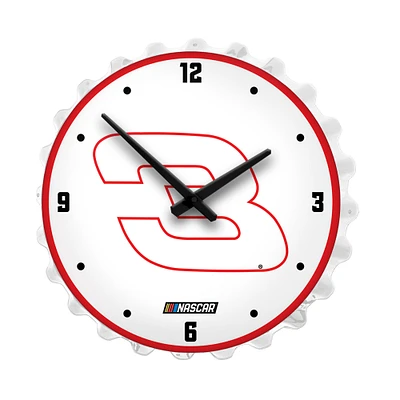 Austin Dillon 19" Bottle Cap Lighted Wall Clock