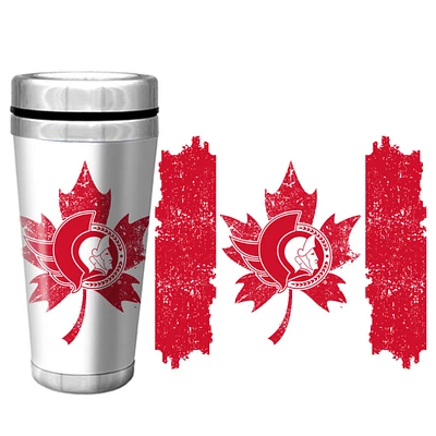 Ottawa Senators 2023 Canada Day 16oz. Full Wrap Travel Mug