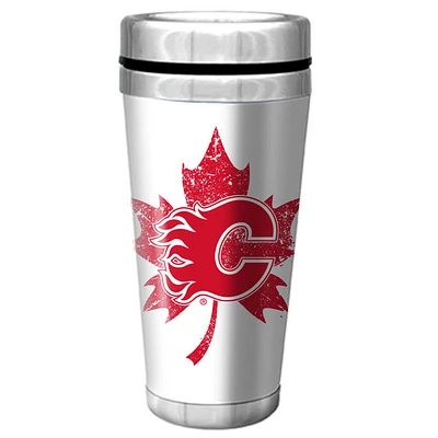 Calgary Flames 2023 Canada Day 16oz. Full Wrap Travel Mug