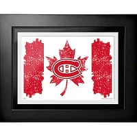 Montreal Canadiens 2023 Canada Day 12" x 16" Framed Photo