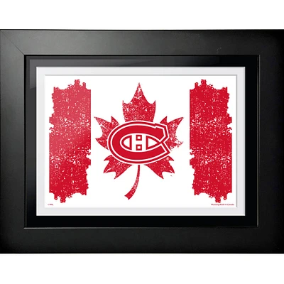 Montreal Canadiens 2023 Canada Day 12" x 16" Framed Photo