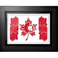 Ottawa Senators 2023 Canada Day 12" x 16" Framed Photo