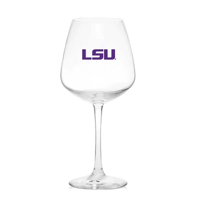 LSU Tigers 18oz. Stemmed Wine Glass