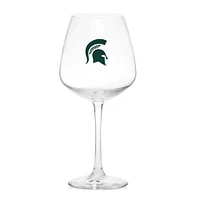 Michigan State Spartans 18oz. Stemmed Wine Glass