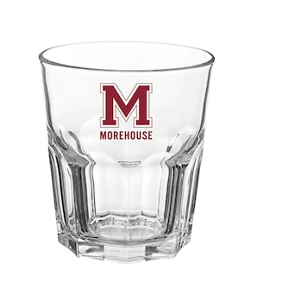 Morehouse Maroon Tigers 13oz. Hexagon Rock Glass