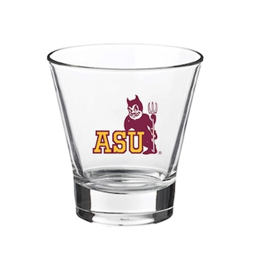 Arizona State Sun Devils 12oz. Slant Vault Rock Glass