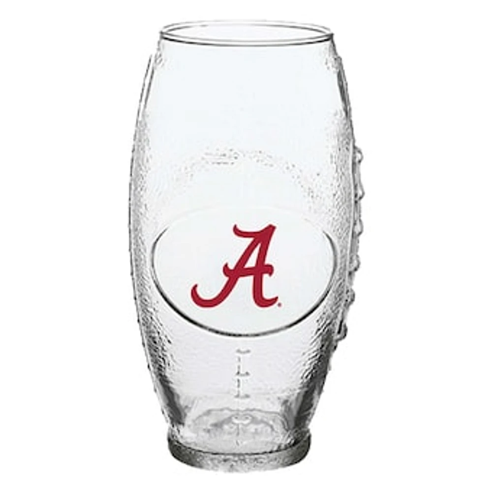 Alabama Crimson Tide 23oz. Football Glass