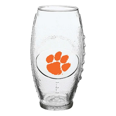 Clemson Tigers 23oz. Football Glass