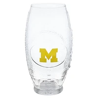 Michigan Wolverines 23oz. Football Glass